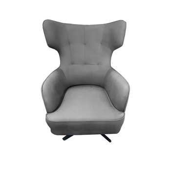 Fotoliu Class Relax Dark Grey, Studio Casa, material textil, 70x84x106 cm, Gri Fotoliu Class Relax Dark Grey, Studio Casa, material textil, 70x84x106 cm, Gri