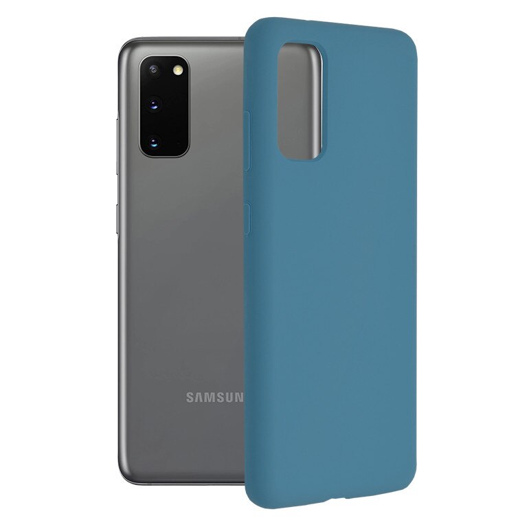 Husa de protectie Nillkin compatibila cu Samsung Galaxy S20 Albastru