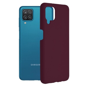 Husa de protectie Nillkin compatibila cu Samsung Galaxy A12 Mov Husa de protectie Nillkin compatibila cu Samsung Galaxy A12 Mov
