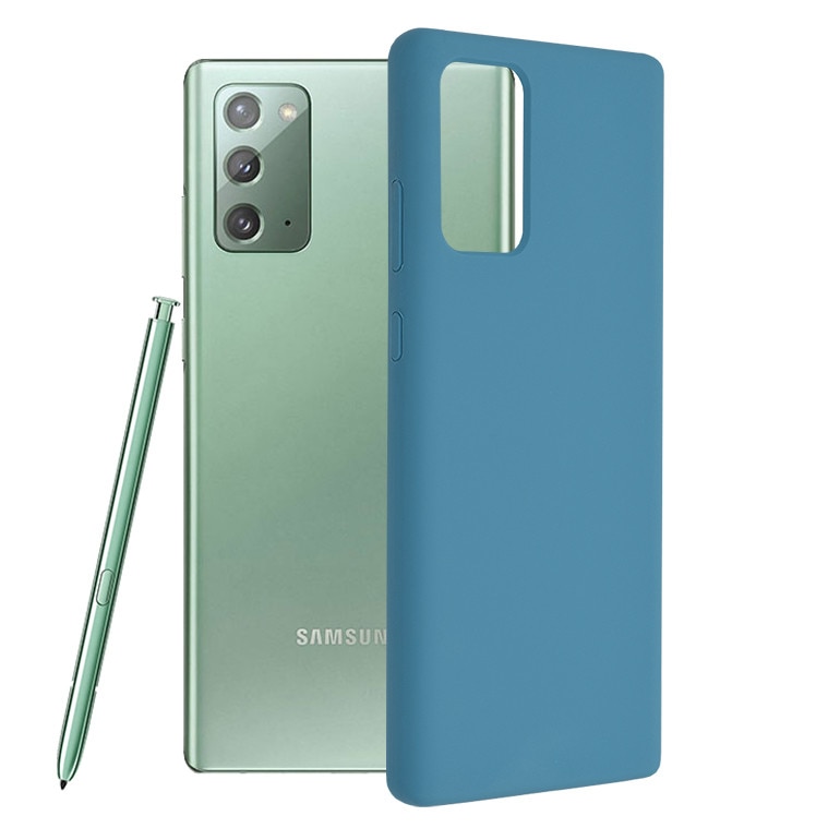 Husa de protectie Nillkin compatibila cu Samsung Galaxy Note 20 Albastru