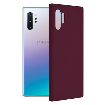 Husa de protectie Nillkin compatibila cu Samsung Galaxy Note 10 Plus Mov Husa de protectie Nillkin compatibila cu Samsung Galaxy Note 10 Plus Mov