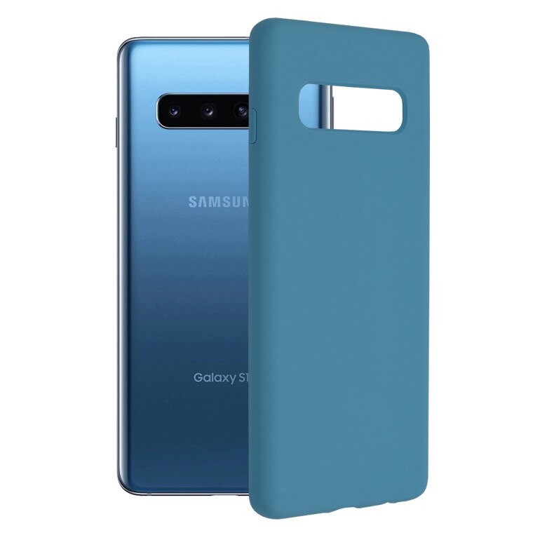 Husa de protectie Nillkin compatibila cu Samsung Galaxy S10 Albastru