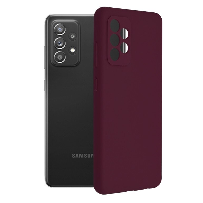Husa de protectie Nillkin compatibila cu Samsung Galaxy A72 5G Mov