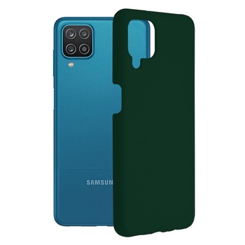 Husa de protectie Nillkin compatibila cu Samsung Galaxy A12 Verde Husa de protectie Nillkin compatibila cu Samsung Galaxy A12 Verde