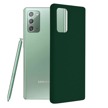 Husa de protectie Nillkin compatibila cu Samsung Galaxy Note 20 Verde Husa de protectie Nillkin compatibila cu Samsung Galaxy Note 20 Verde