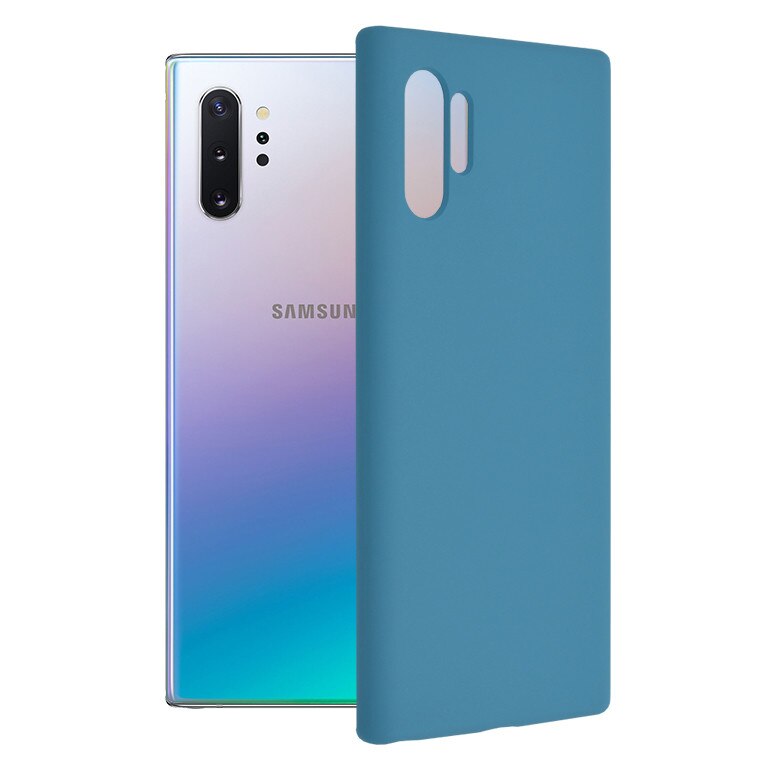 Husa de protectie Nillkin compatibila cu Samsung Galaxy Note 10 Plus Albastru
