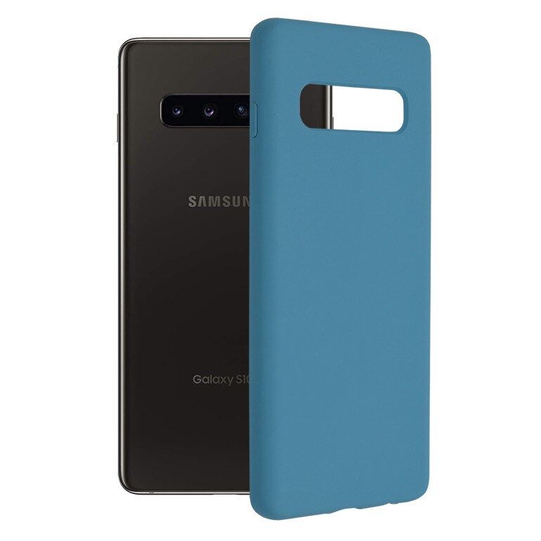 Husa de protectie Nillkin compatibila cu Samsung Galaxy S10 Plus Albastru