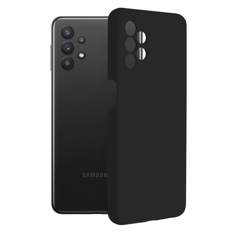Husa de protectie Nillkin compatibila cu Samsung Galaxy A32 5G Negru