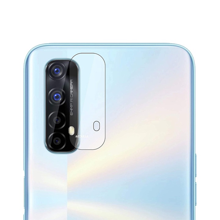 Kamera védőfólia Realme 7 / Realme 7 5G / Realme V5 számára a FullHD IAO Technology Secure Glass, átlátszó