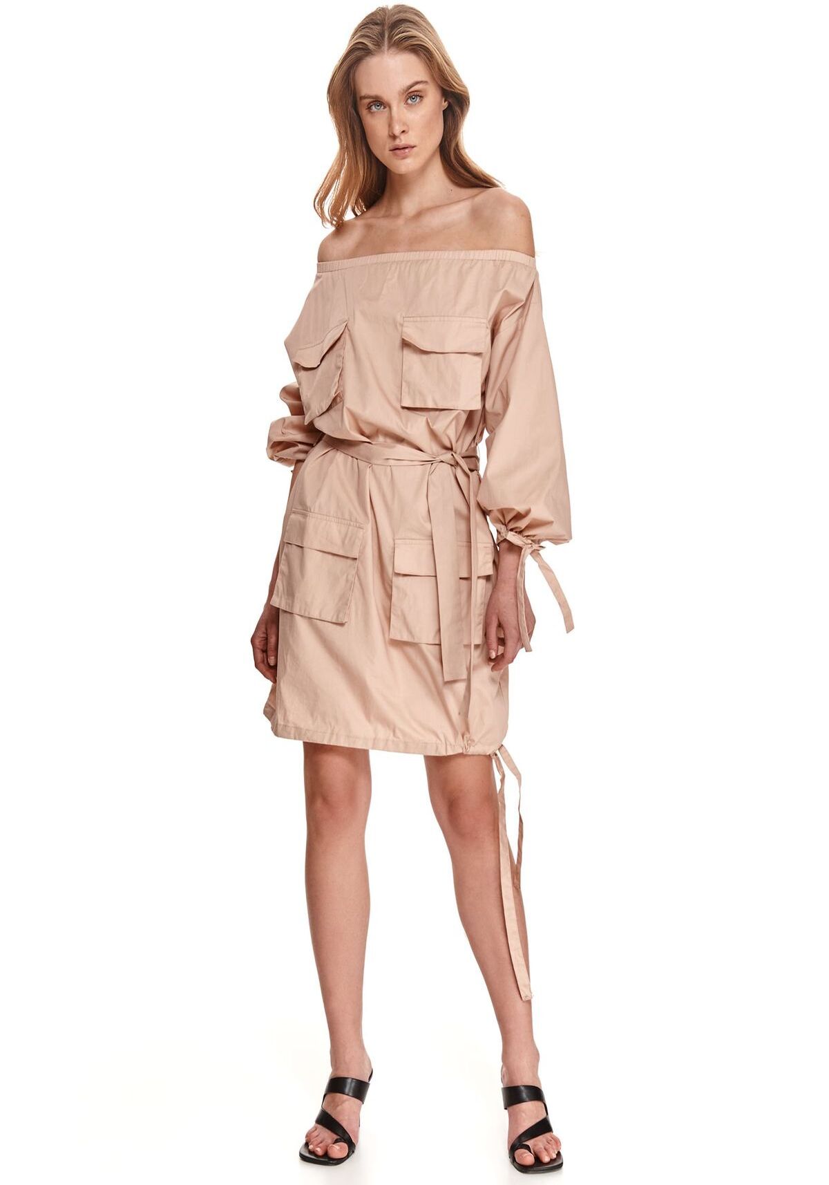 Rochie pentru femei, TOP SECRET, SSU3566, Bej