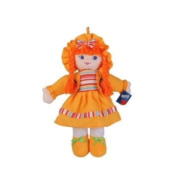 Jucarie de plus,papusa,portocaliu,55cm,halley Jucarie de plus,papusa,portocaliu,55cm,halley