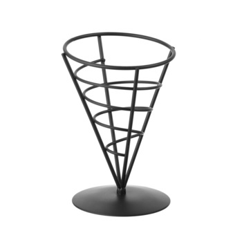 Suport pentru servire chipsuri, Hendi, metalic, diametru 115x(H)172 mm Suport pentru servire chipsuri, Hendi, metalic, diametru 115x(H)172 mm