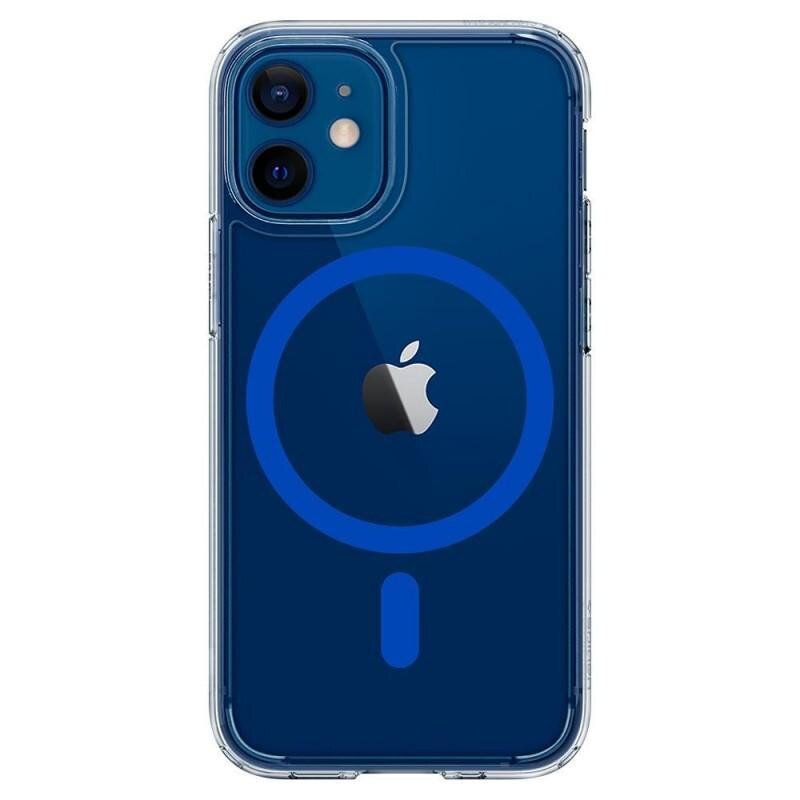 Carcasa Spigen Ultra Hybrid MagSafe compatibila cu iPhone 12 Mini Blue