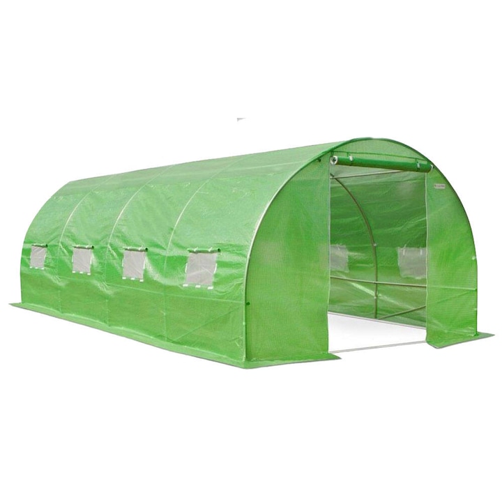 Bass Polska kerti üvegház fóliával, 600x300x200cm