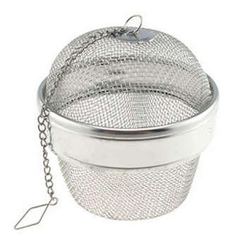 Infuzor ceai/ mirodenii Bomstom, Otel inoxidabil, 13cm, Argintiu Infuzor ceai/ mirodenii Bomstom, Otel inoxidabil, 13cm, Argintiu