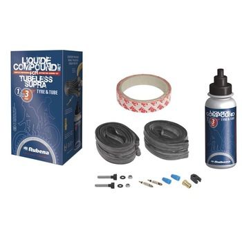 Kit Conversie Tubeless-Supra - 26 Inch, Negru Kit Conversie Tubeless-Supra - 26 Inch, Negru