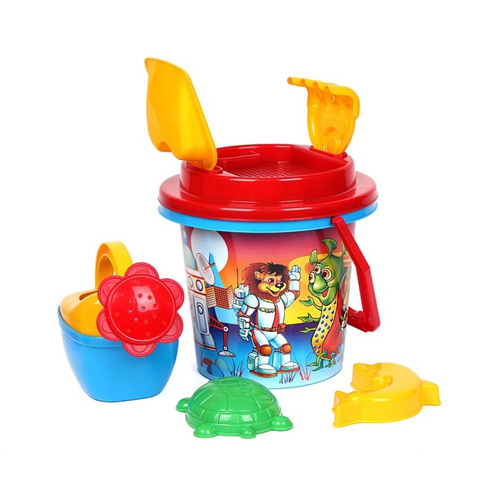 Кофичка лейка и аксесоари Technok Toys W3317, червено, за деца над 1 година