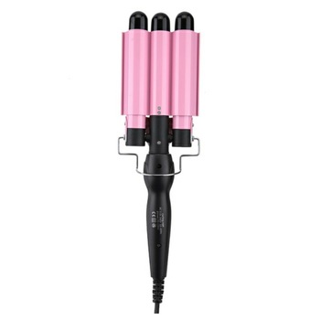 Ondulator de par, triplu in valuri, 95w, roz Ondulator de par, triplu in valuri, 95w, roz