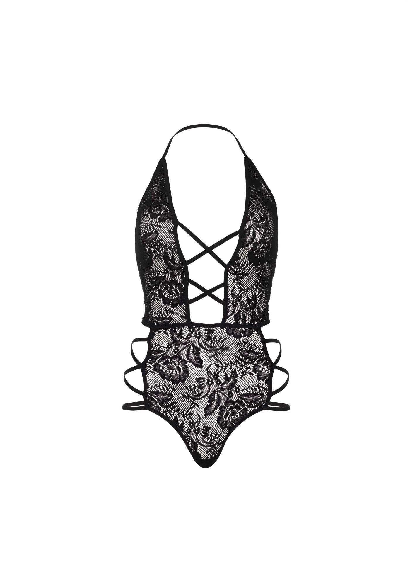 Body Leg Avenue 81550, Nylon, Negru, Marime universala