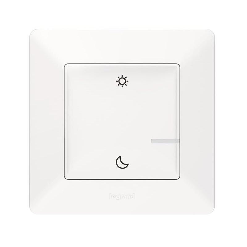Intrerupator fara fir pentru Trezire/Somn Legrand Valena Life with Netatmo, Alb