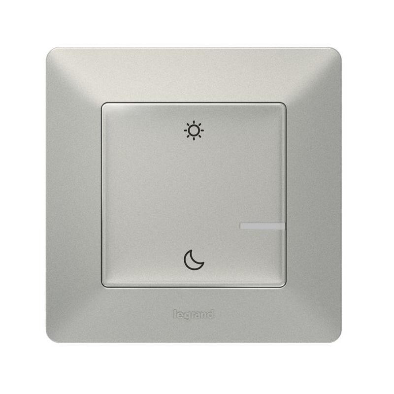 Intrerupator fara fir pentru Trezire/Somn Legrand Valena Life with Netatmo, Gri