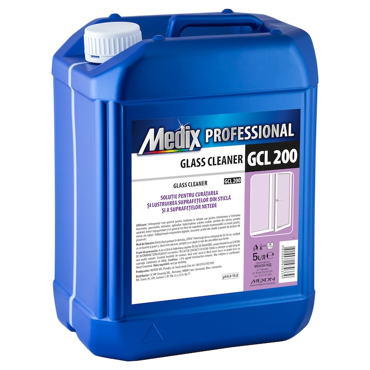Solutie curatat geamuri, Medix Professional, 5 l