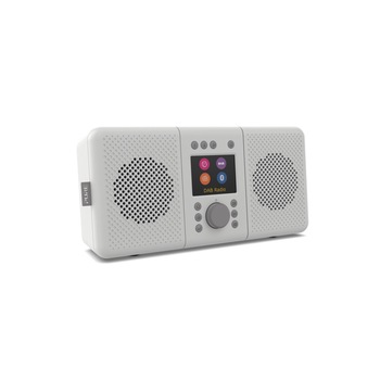 Radio cu ceas portabil stereo Pure, Elan Connect+ Stone Grey, Internet, FM, DAB, DAB+, Bluetooth, Gri Radio cu ceas portabil stereo Pure, Elan Connect+ Stone Grey, Internet, FM, DAB, DAB+, Bluetooth, Gri