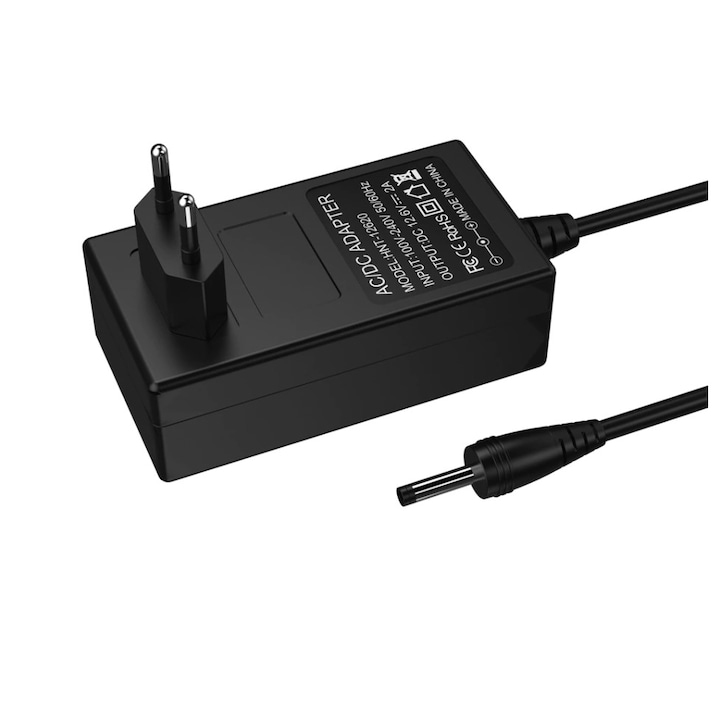 Зарядно устройство 21V за батерии 18V, 1A, Черен