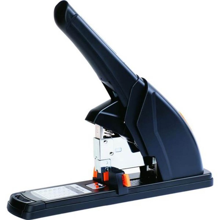 Телбод Deli Expert, 120 листа, Метален корпус, Телчета 23/6, 23/17, Черен