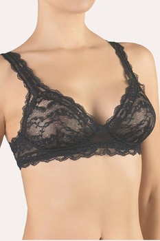 Sutien Sabina Triunghi Negru, marime 75 EU Sutien Sabina Triunghi Negru, marime 75 EU