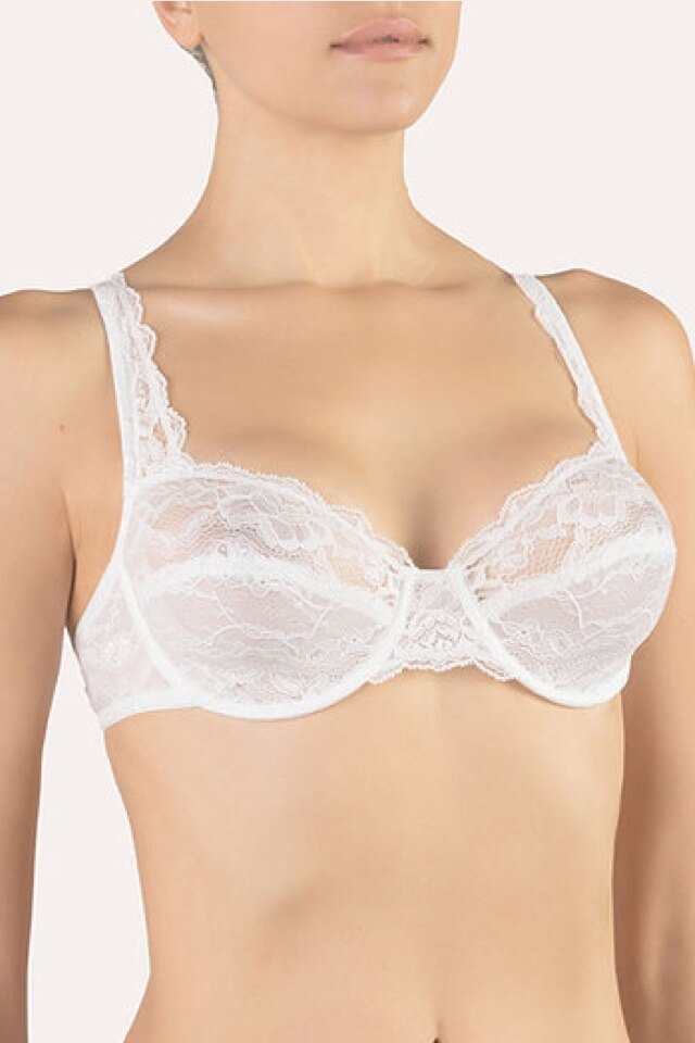 Sutien Gemma dantela, culoare Alb, marime 85 EU, cupa D