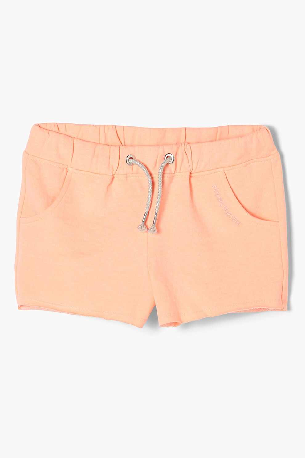 s.Oliver, Pantaloni sport scurti cu snur, Piersica