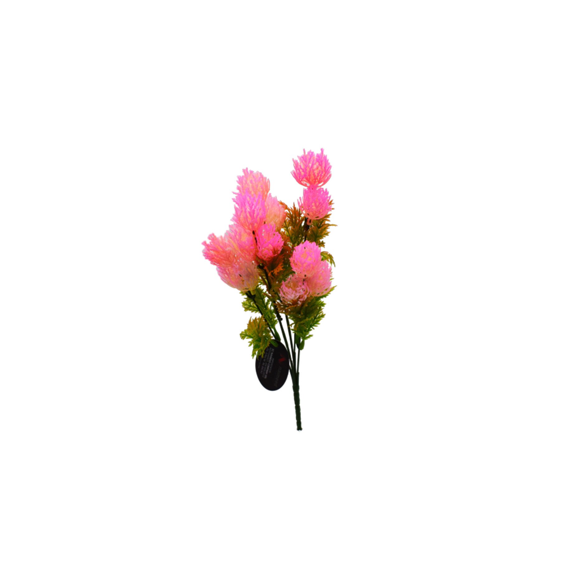 Planta artificiala cu 5 fire, Naimeed D3087, culoare Roz, 30 x 16 cm