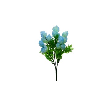 Planta artificiala cu 5 fire, Naimeed D3087, culoare Albastru, 30 x 16 cm Planta artificiala cu 5 fire, Naimeed D3087, culoare Albastru, 30 x 16 cm