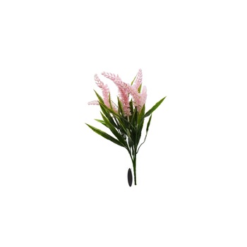 Planta artificiala cu 7 fire, Naimeed D3086, culoare Roz pal, 40 x 12 cm Planta artificiala cu 7 fire, Naimeed D3086, culoare Roz pal, 40 x 12 cm
