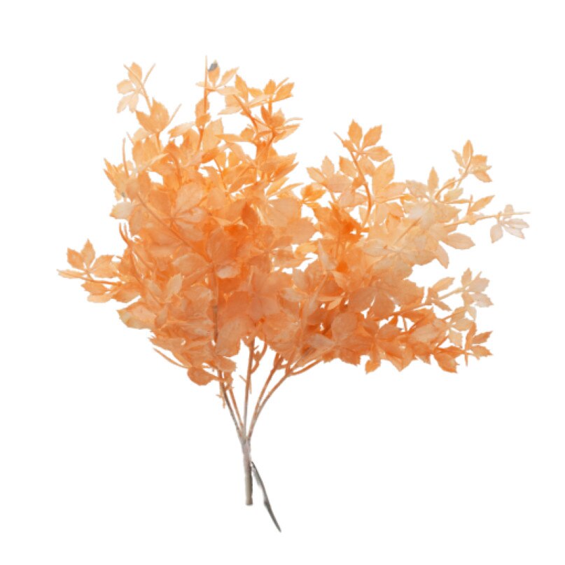 Planta artificiala cu 5 fire, Naimeed D3100, culoare Portocaliu, 37 x 16 cm