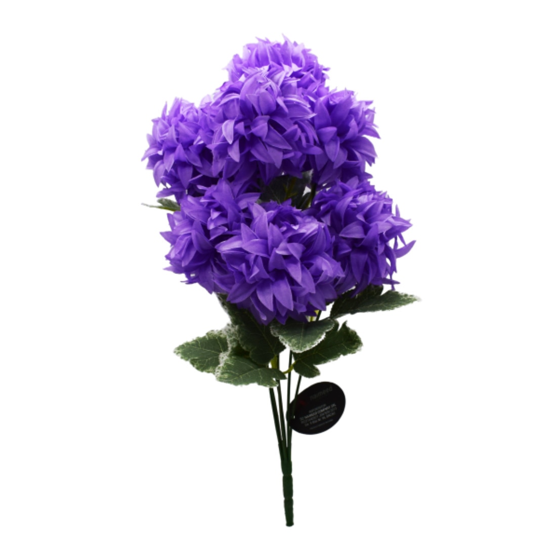 Planta artificiala cu 7 fire, Naimeed D3102, culoare Mov, 46 x 13 cm