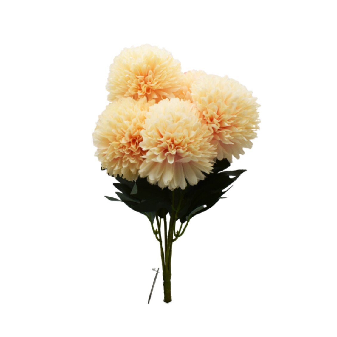 Planta artificiala cu 5 fire, Naimeed D3104, culoare Roz pal, 45 x 19 cm