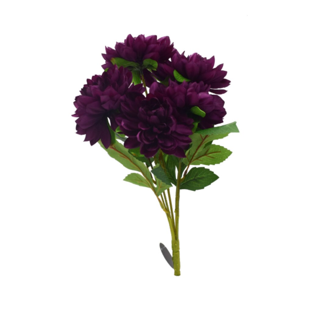Planta artificiala cu 5 fire, Naimeed D3105, culoare Mov, 44 x 16 cm