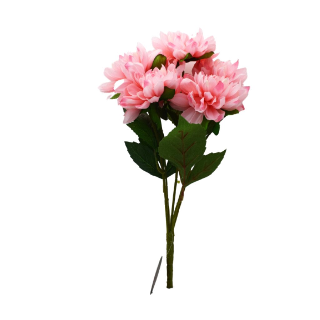 Planta artificiala cu 5 fire, Naimeed D3105, culoare Roz deschis, 44 x 16 cm