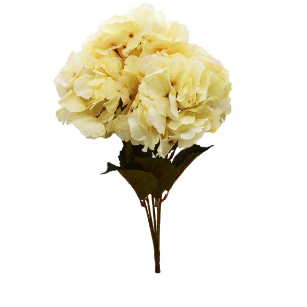 Planta artificiala cu 5 fire, Naimeed D3107, culoare Alb, 50 x 21 cm