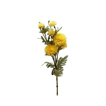 Planta artificiala cu 6 fire, Naimeed D3109, culoare Crem, 77 x 16 cm