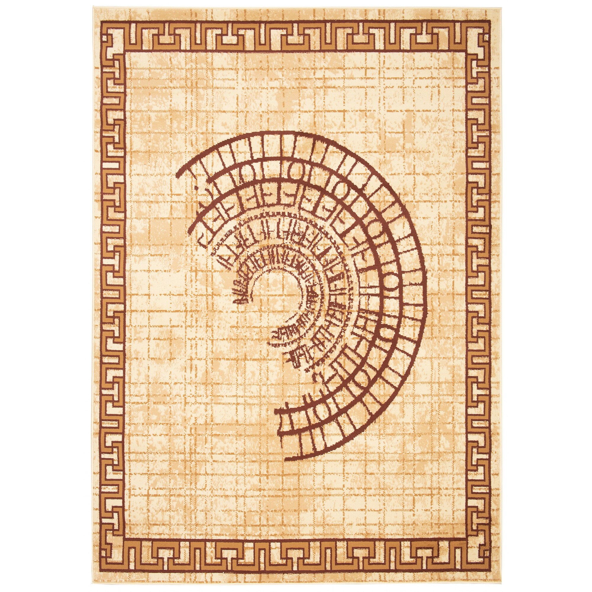 Covor Atena Modern Vintage Fe01A Bgx Cremos 160x220
