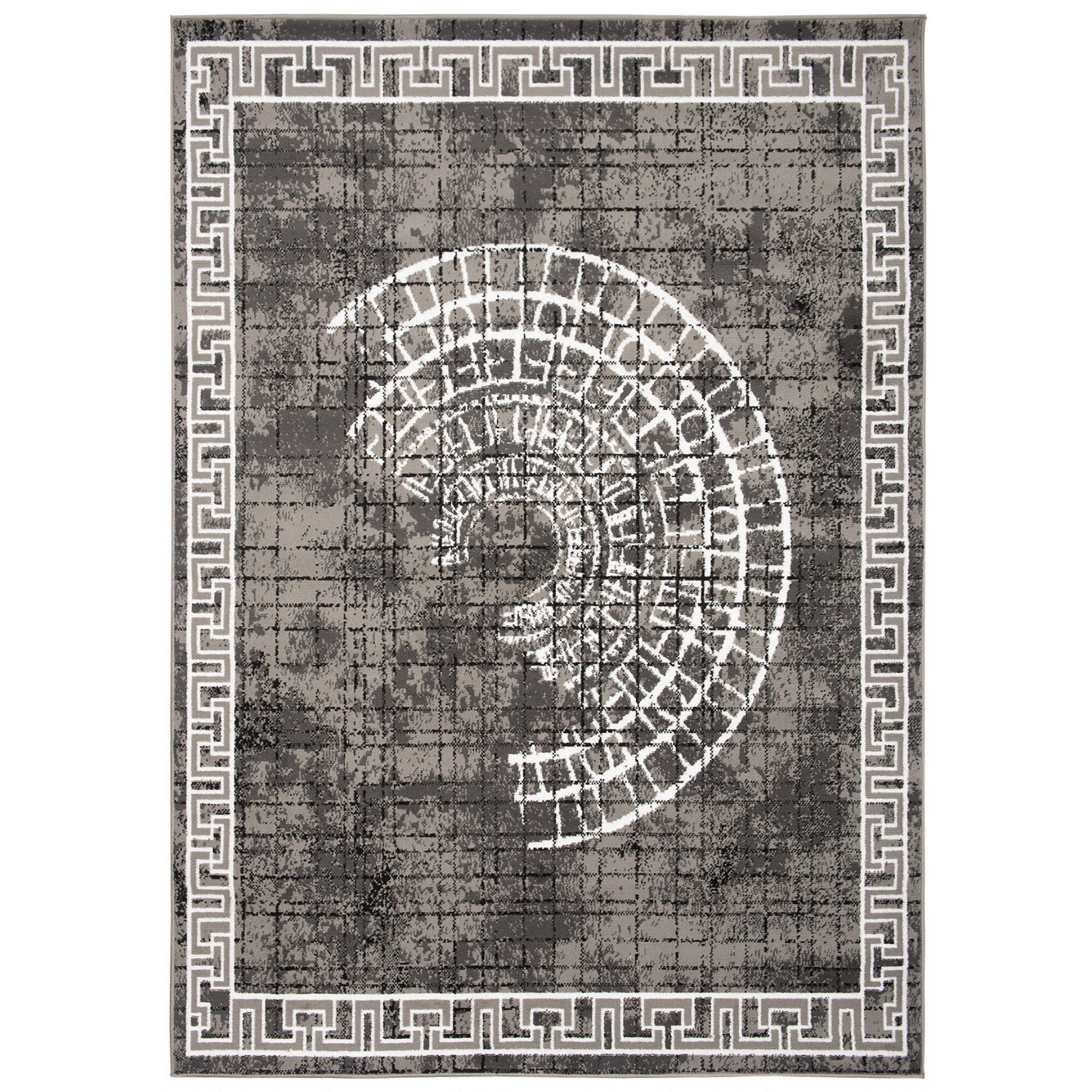 Covor Atena Modern Vintage Fe01A Crm Gri 140x200