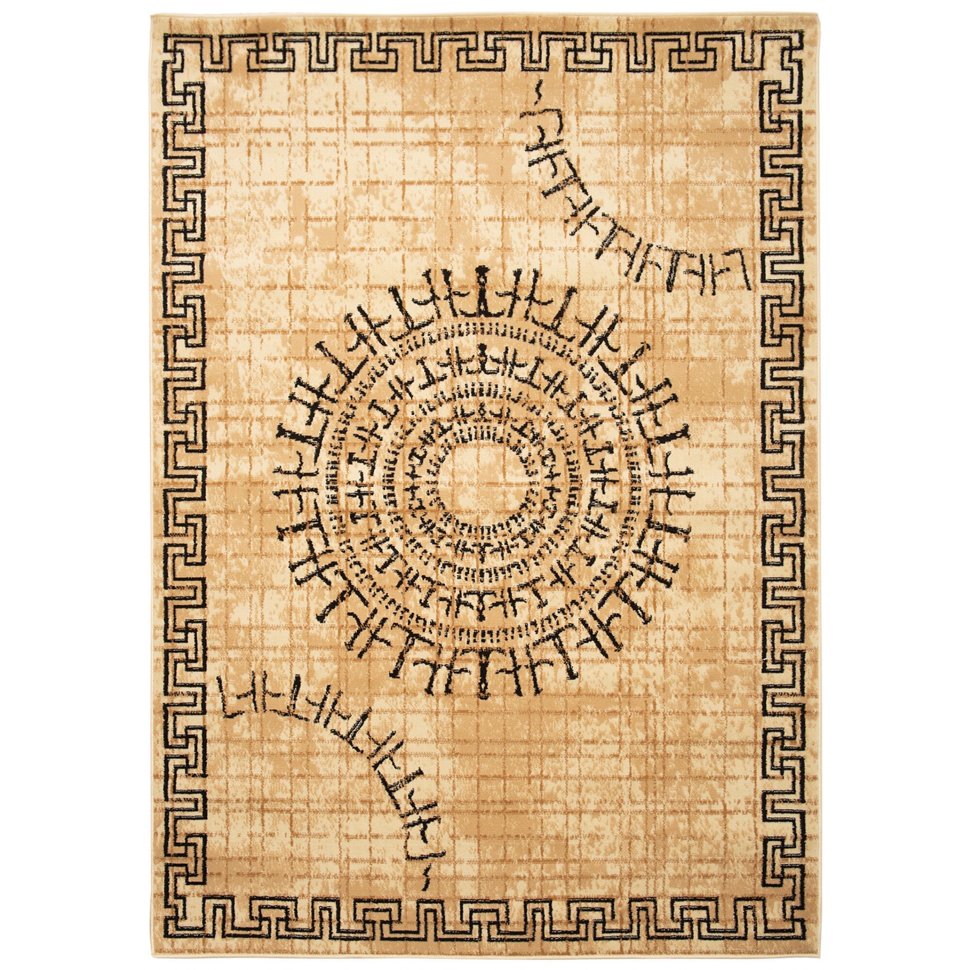 Covor Atena Modern Vintage Fe02B Bgx Cremos 160x220