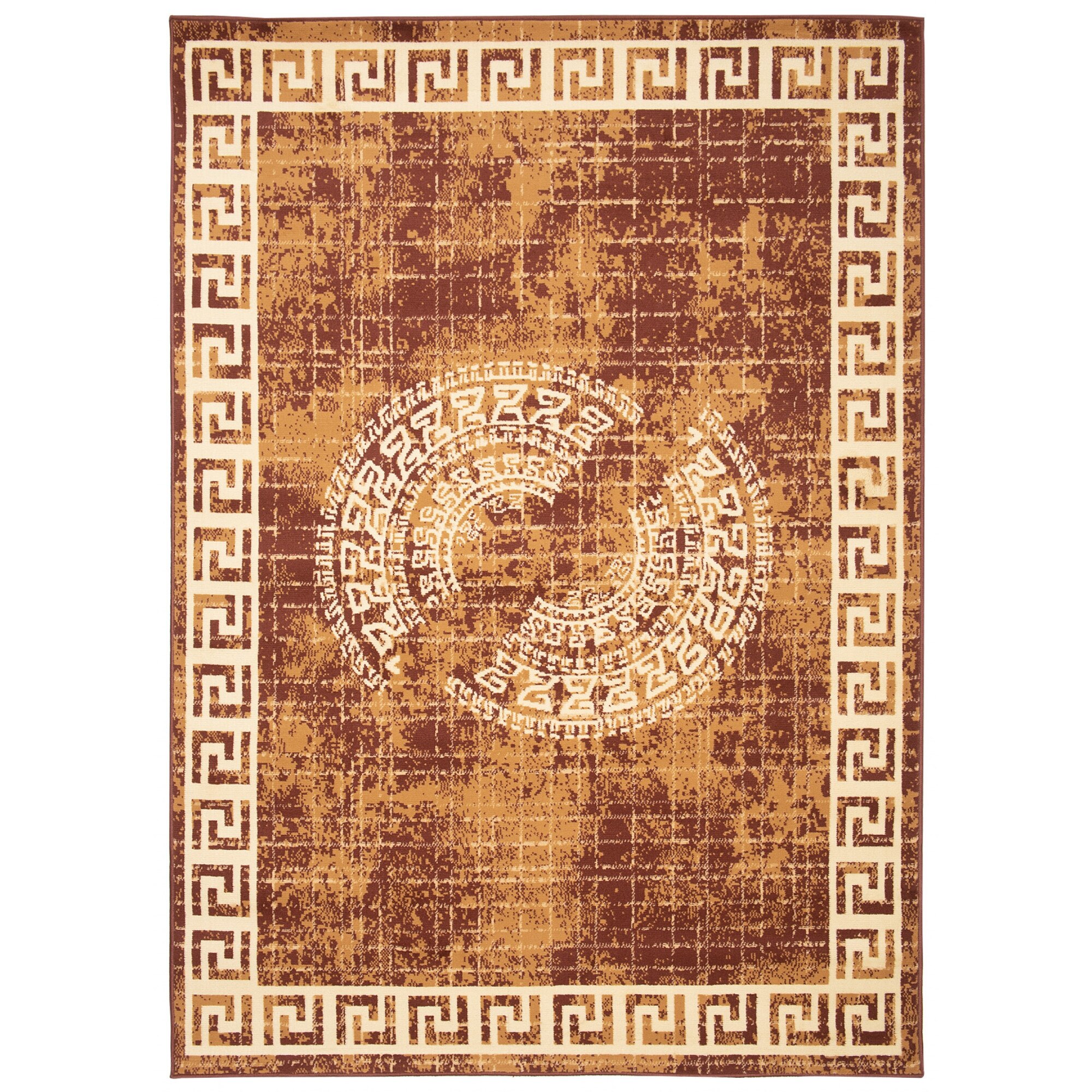 Covor Atena Modern Vintage Fe28A Bgx Maro 140x200