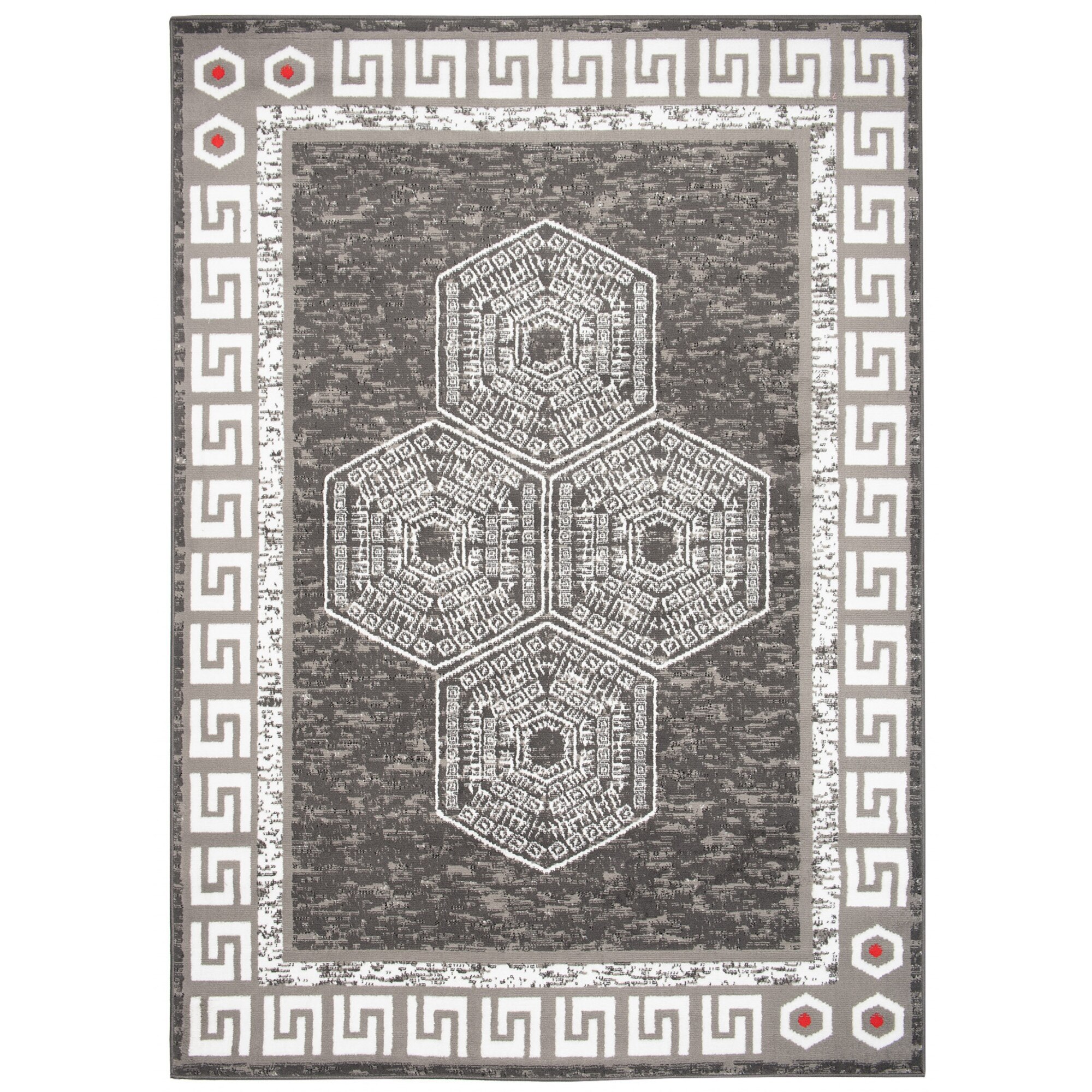 Covor Atena Modern Vintage Fh12A Eym Gri 180x250