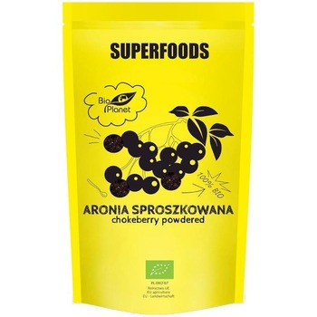 Pudra de Aronia Bio 100 grame Bio Planet Pudra de Aronia Bio 100 grame Bio Planet