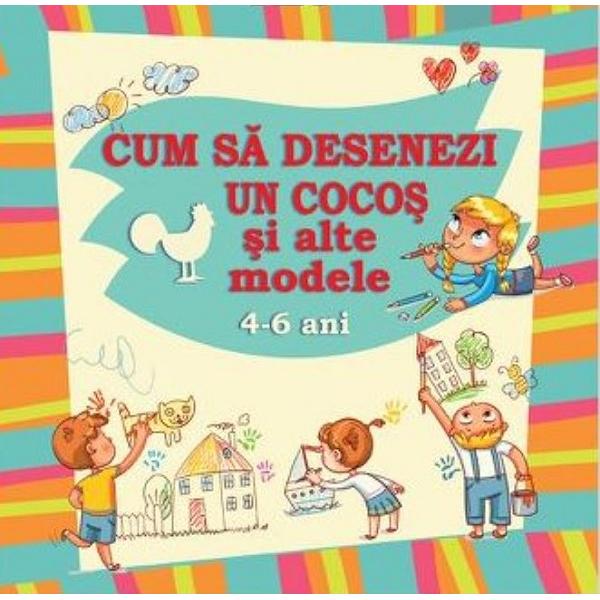 Cum sa desenezi un cocos si alte modele 4-6 ani