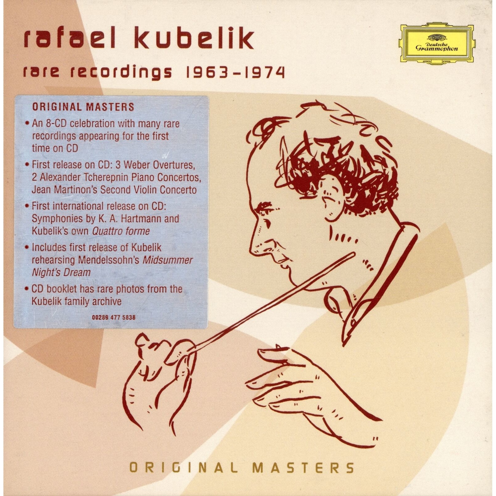 Rafael Kubelik - Kubelik: Rare Recordings 1963-1974 - CD